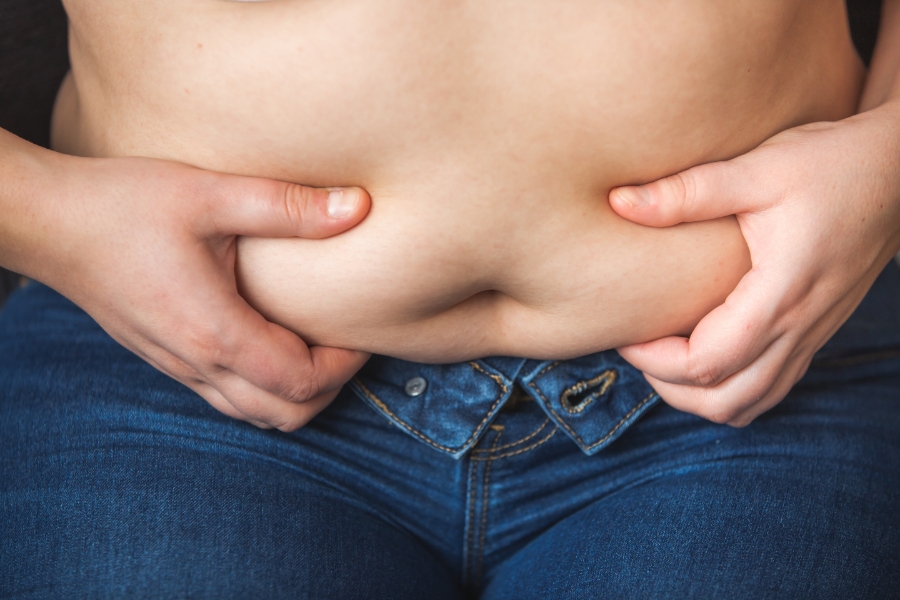 أسباب تراكم الدهون في الجزء السفلي من الجسم